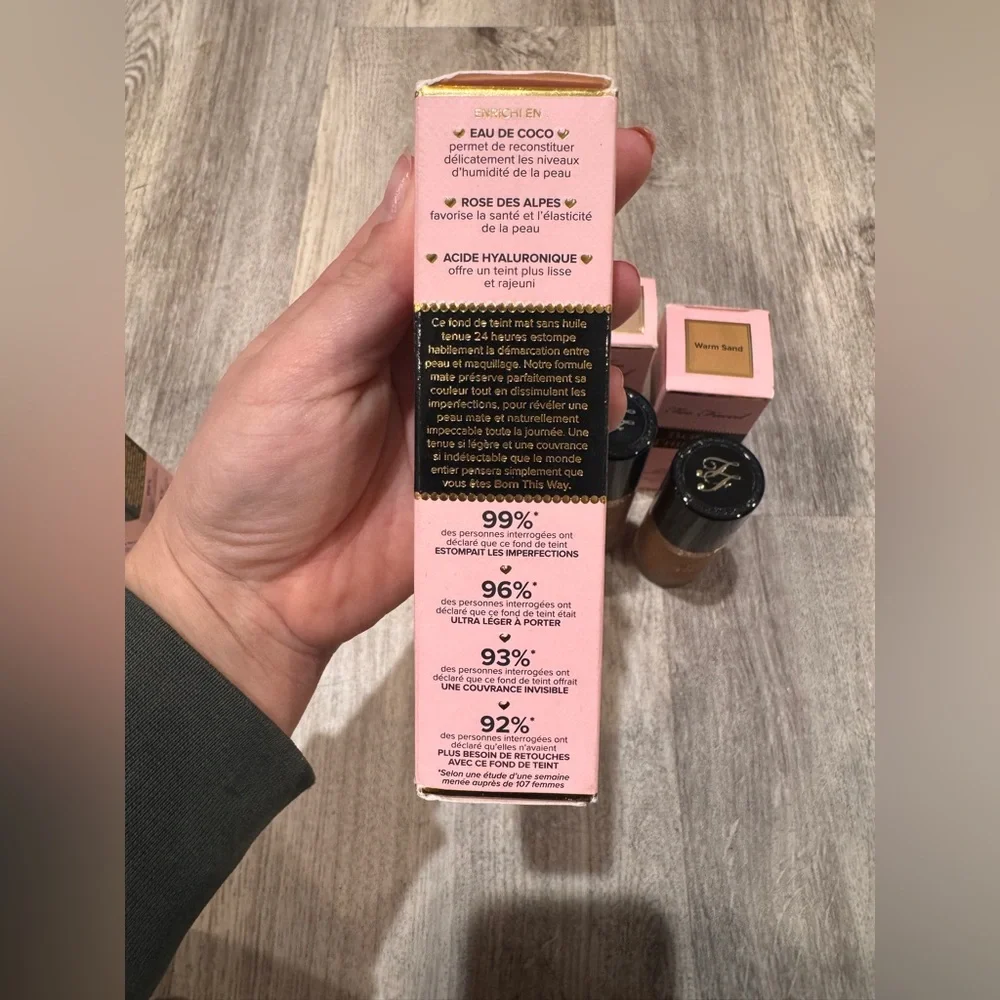 INDIVIDUAL* Too Faced + 24 Hour & Smash box foundation